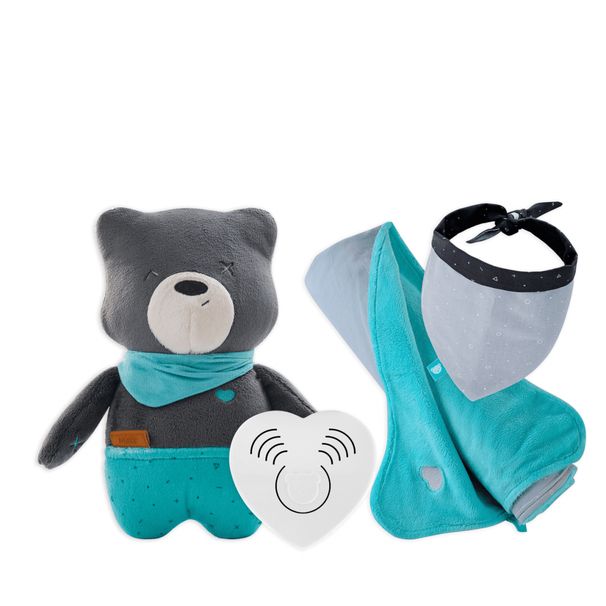 Akciós szettek MATT BASIC + UNI SMART takaró + bib Akciós szettek MATT BASIC + UNI SMART takaró + bib