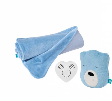 Akciós szettek MINI MyHummy BLUE + takaró UNI Blue Akciós szettek MINI MyHummy BLUE + takaró UNI Blue